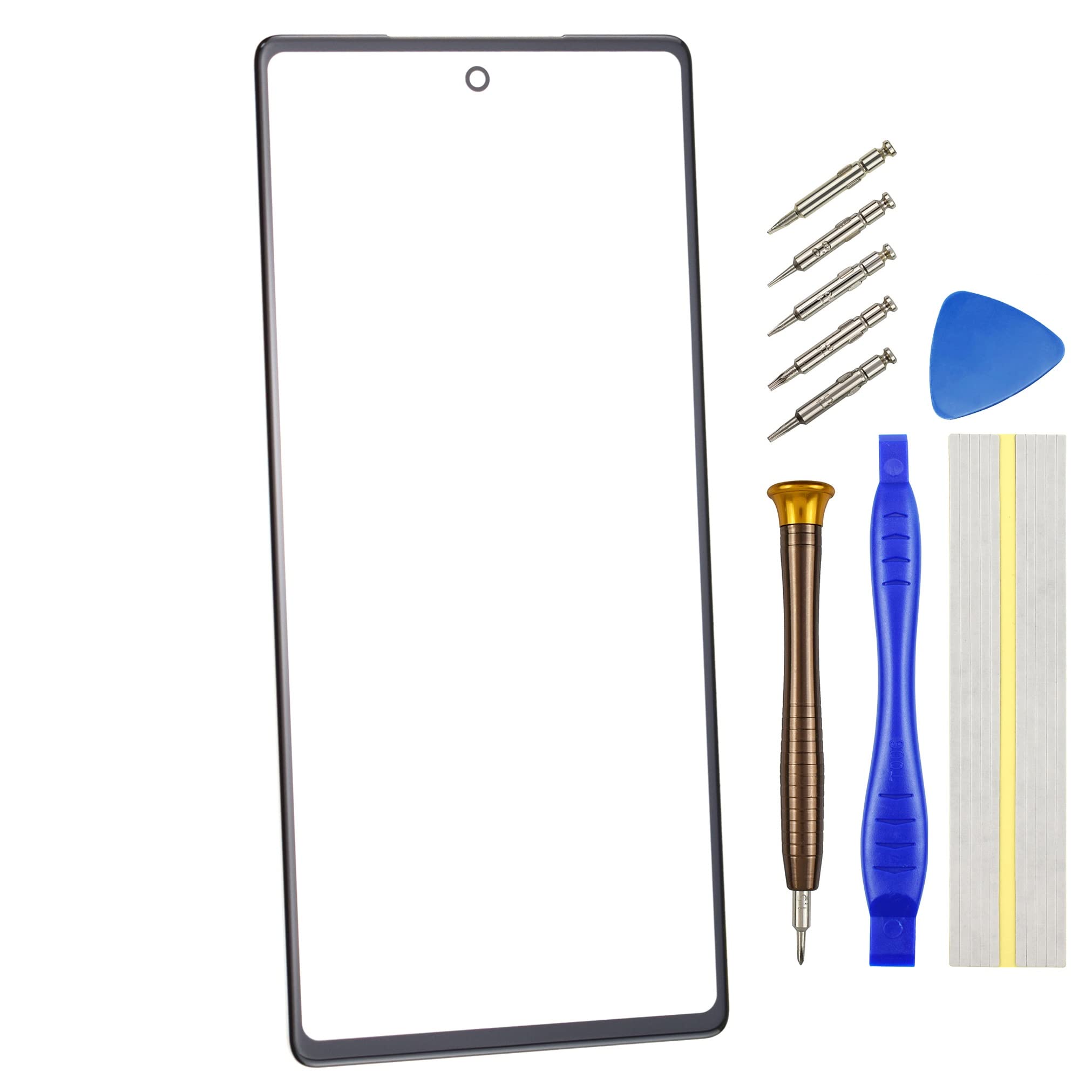 Double Sure Repair Broken Glass Screen Replacement for Google Pixel 6a GX7AS with 6.1" Black Including dismantling tools