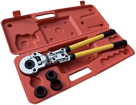 Pince A Sertir Th Multicouche Pince A Sertir Pour Tube Contour Avec 16 Mm 20 Mm 25 Mm Et 32 Mm Amazon Fr Bricolage