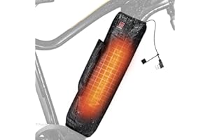 Heated E-Bike Battery Cover Winter Waterproof Thermal Case for Electric Bicycle Extends Battery Life Range in Cold Weather fo