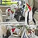 Dog Seat Belt ( 2pcs/pack ), MAXIN Adjustable Pet Dog Cat Safety Leads Car Vehicle Seat Belt Harness Seatbelt- Black