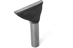 BMWOOD Integrated 4" Tool Rest with 1"(25.4mm) Post with Length 80mm for WoodTurning Lathes.