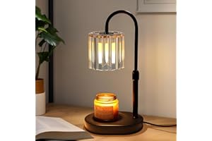 Lukasa Candle Warmer Lamp with Timer, Dimmer Adjustable Height, Birthday Gifts for Women Men, Mother's Day Gifts for Mom, Wax Melt Warmer for Candles for Home Room Decor, Thanksgiving Christmas Gifts