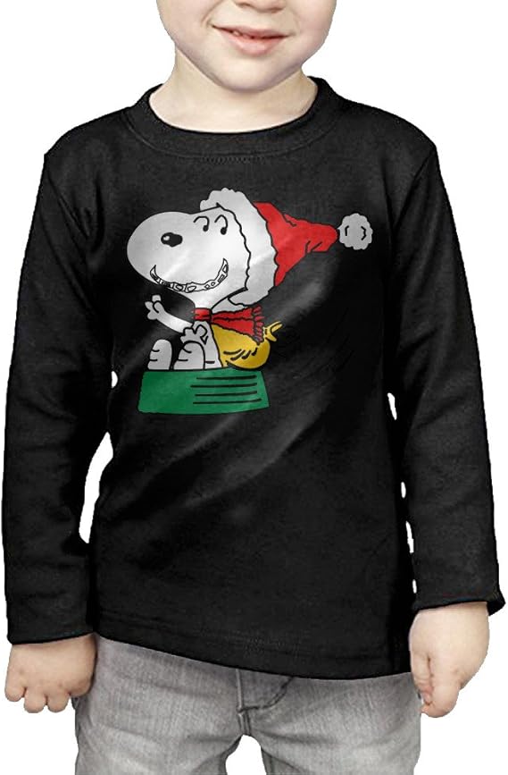Snoopy Christmas Sleigh Snoopy Christmas Unisex Baby Toddler Long