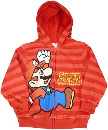 nintendo zip up hoodie