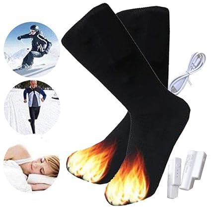  Suneagle Heating Hiking Socks Electric Ski