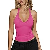 Hragc Womens Tank Tops Summer V Neck Workout Racerback Yoga Gym Tank Tops