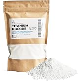 Pure Titanium Dioxide Powder for Soap Making, 1Lb | Natural Soap Colorant, For Epoxy Resin, Sunscreen and Lotion, For Cosmetics, Ceramics, DIY, For Candles and Art Projects