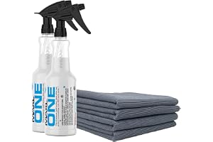 MAXL MAXLONE™ Car Spray with Triphene® All Purpose Waterless Detailer 2 Kit | Quick Spray & Wipe, Clean, Shine, Protect Paint, Glass, Wheels, and Trim Without Pre-Washing (2x20oz + 4 Micro Fiber Cloths)