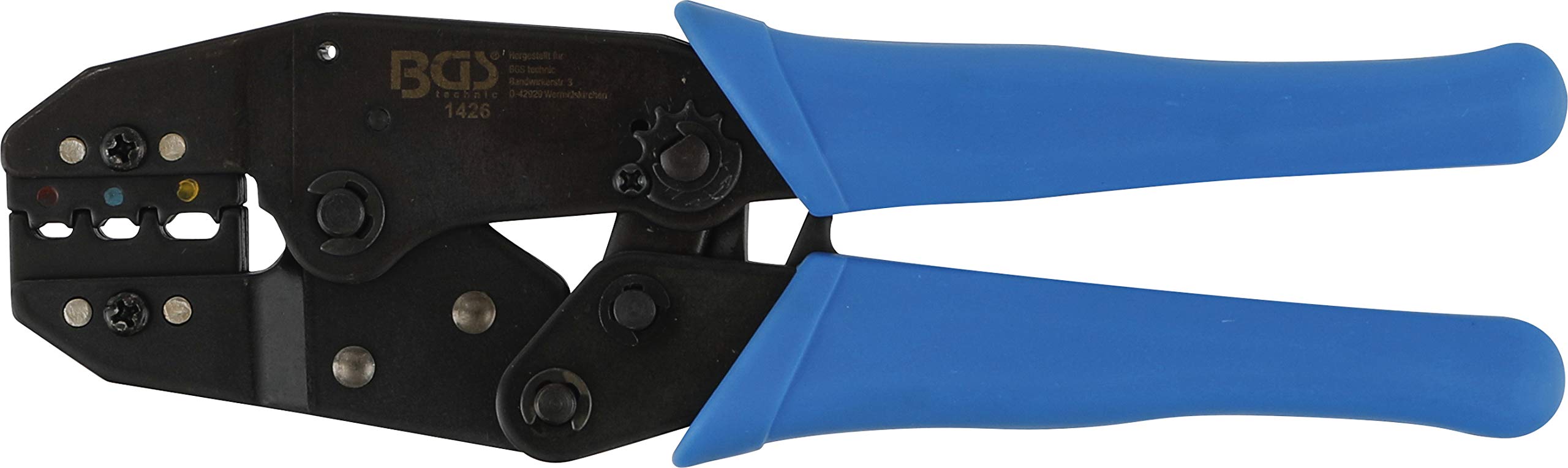 BGS 1426 | Ratchet Crimping Tool | for insulated Terminals 0.5 - 6 mm²