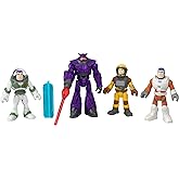 Fisher-Price Disney and Pixar Lightyear Toys, Imaginext Buzz Lightyear Mission Multipack Figure Set for Preschool Pretend Play Ages 3+ Years