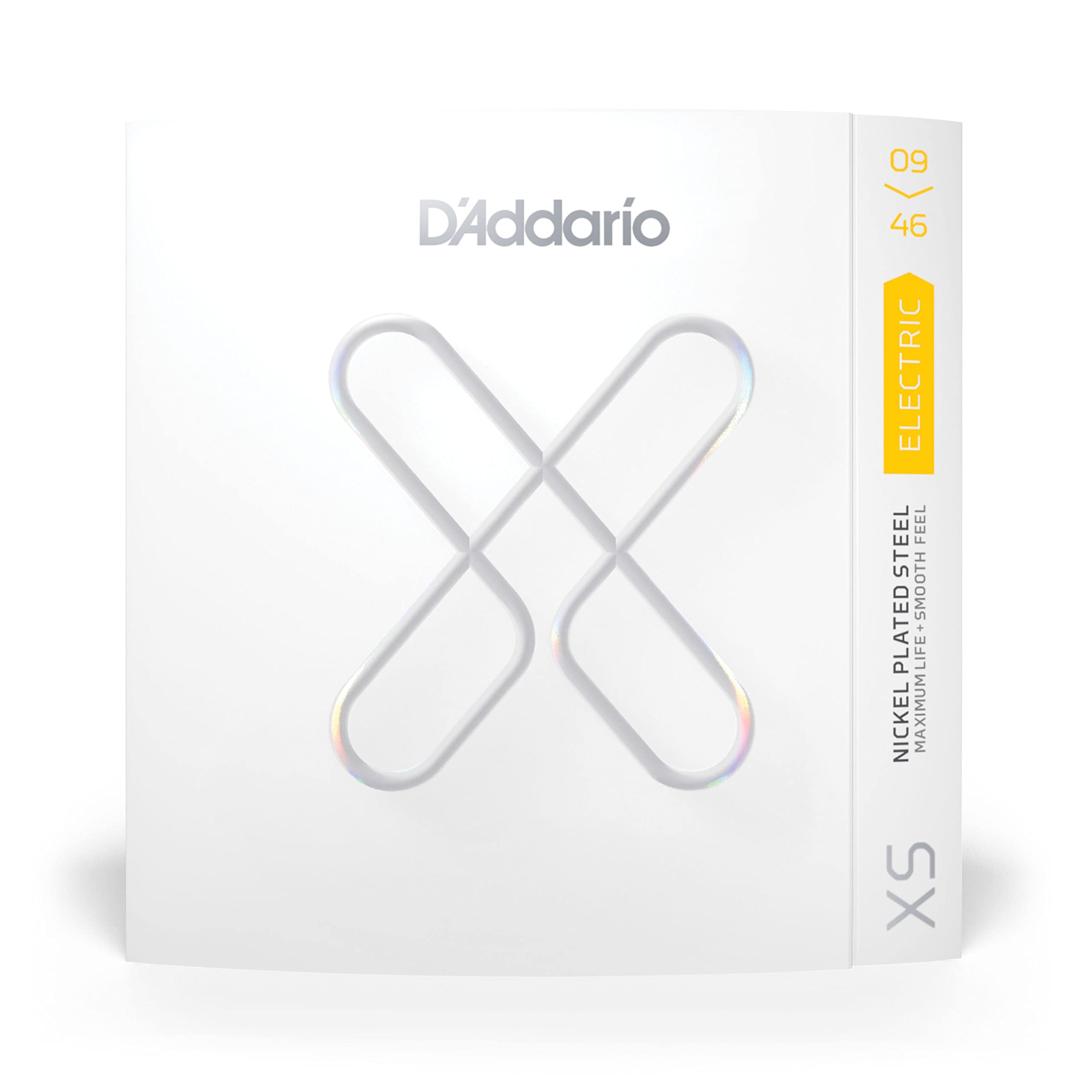 Photo 1 of D'Addario Electric Guitar Strings, XS Nickel Coated, XSE0946 09-46, Super Light Top/Regular Bottom Gauge 09-46, 6-String Set, Pack of 1