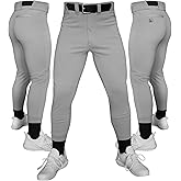 Dirty Mids Original THE Essentials Baseball Pants &ndash; Pro Fit, Anti-Slip Waistband &ndash; White, Black, Grey &ndash; XS to XL