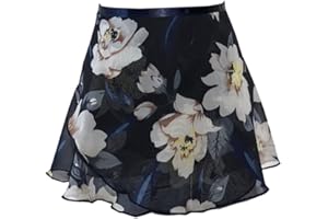ModLatBal Girls Ballet Dance Chiffon Wrap Skirt