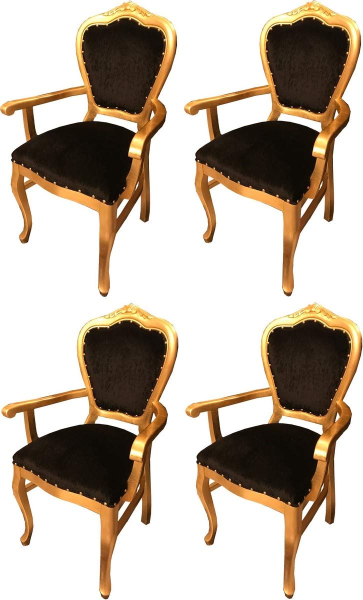 Claudia Von Pol Power Schlafzimmer Set Barock Stil Weiß Gold