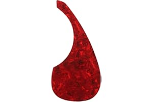 Generic Acoustic Guitar Pickguard Fit 41 Inch Self Adhesive Right Handed Acoustic-Electric Guitar Parts Long Water Drop Shape
