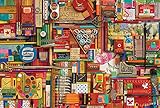 Outset Media Jigsaw Puzzle 2000 Pieces -Vintage Art Supplies