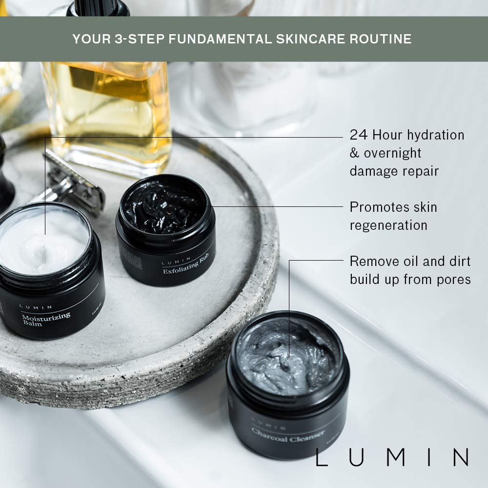 lumin face scrub