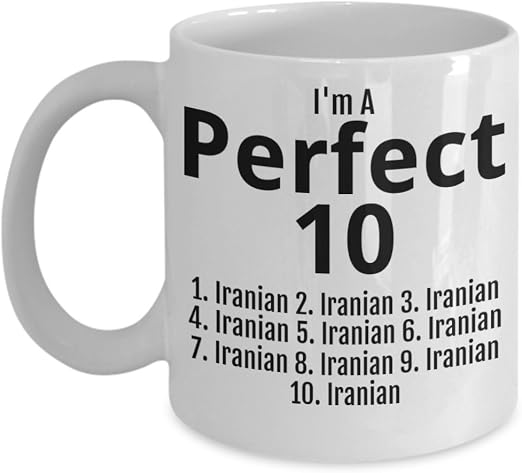 Amazon De Funny Iran Tasse I M A Perfect 10 Iranischen Mom