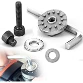 Carbon Steel Star Lock System Multi-Tool Converter Adapter Power Tools, Updated Oscillating Saw BladeAdapter Adv Version, for Starlock Adapter Metalladapter fits for Bosch and Fein Models