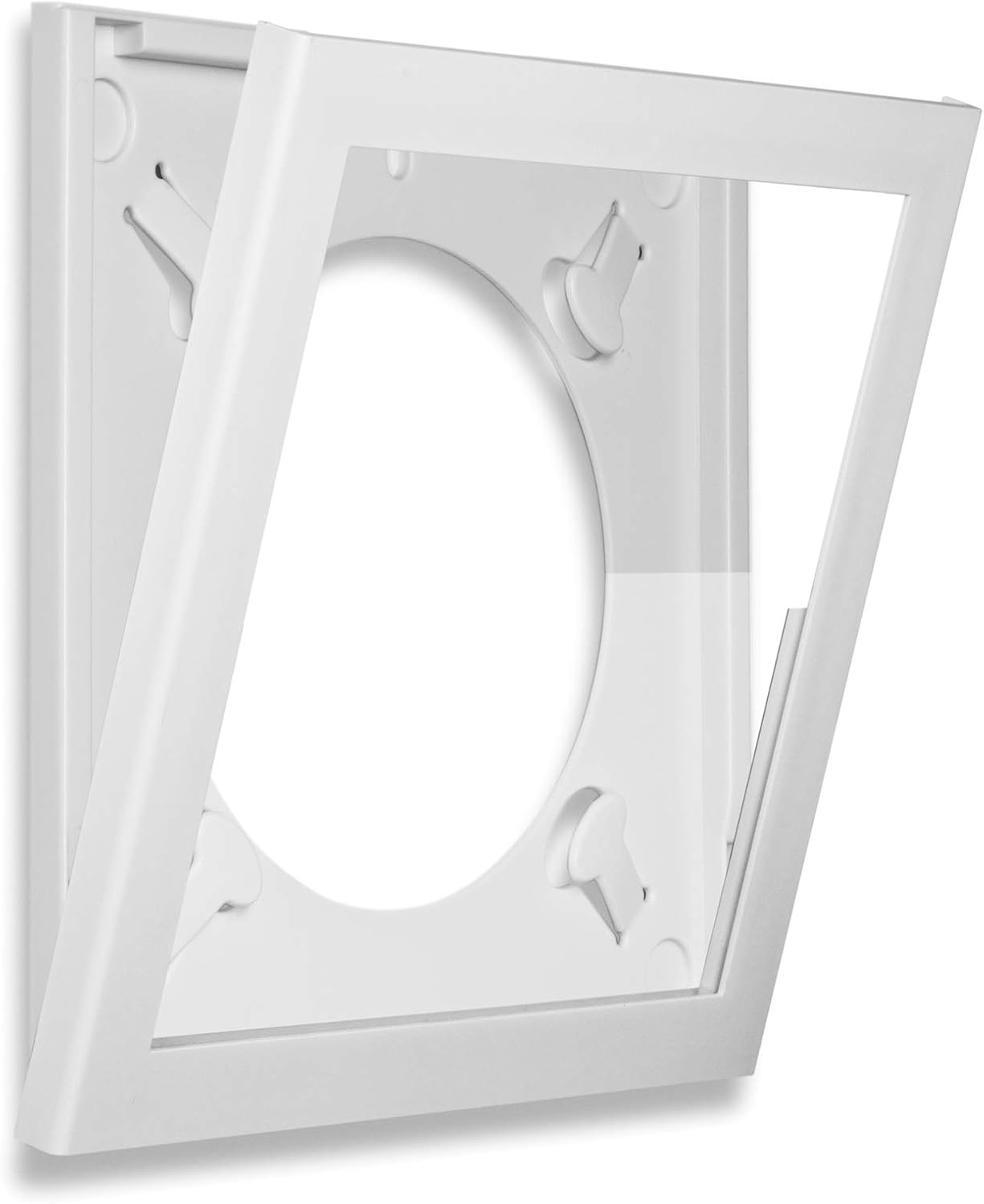 Art Vinyl Play & Display Record Frame (White) BigaMart