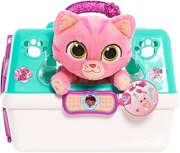 doc mcstuffins toy hospital on the go pet carrier
