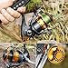Burning Shark Fishing Reels- 12+1 BB, Light and Smooth Spinning Reels, Powerful Carbon Fiber Drag, Saltwater and Freshwater Fishing-TT5000