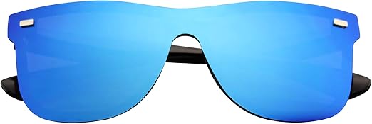 frameless mirror sunglasses