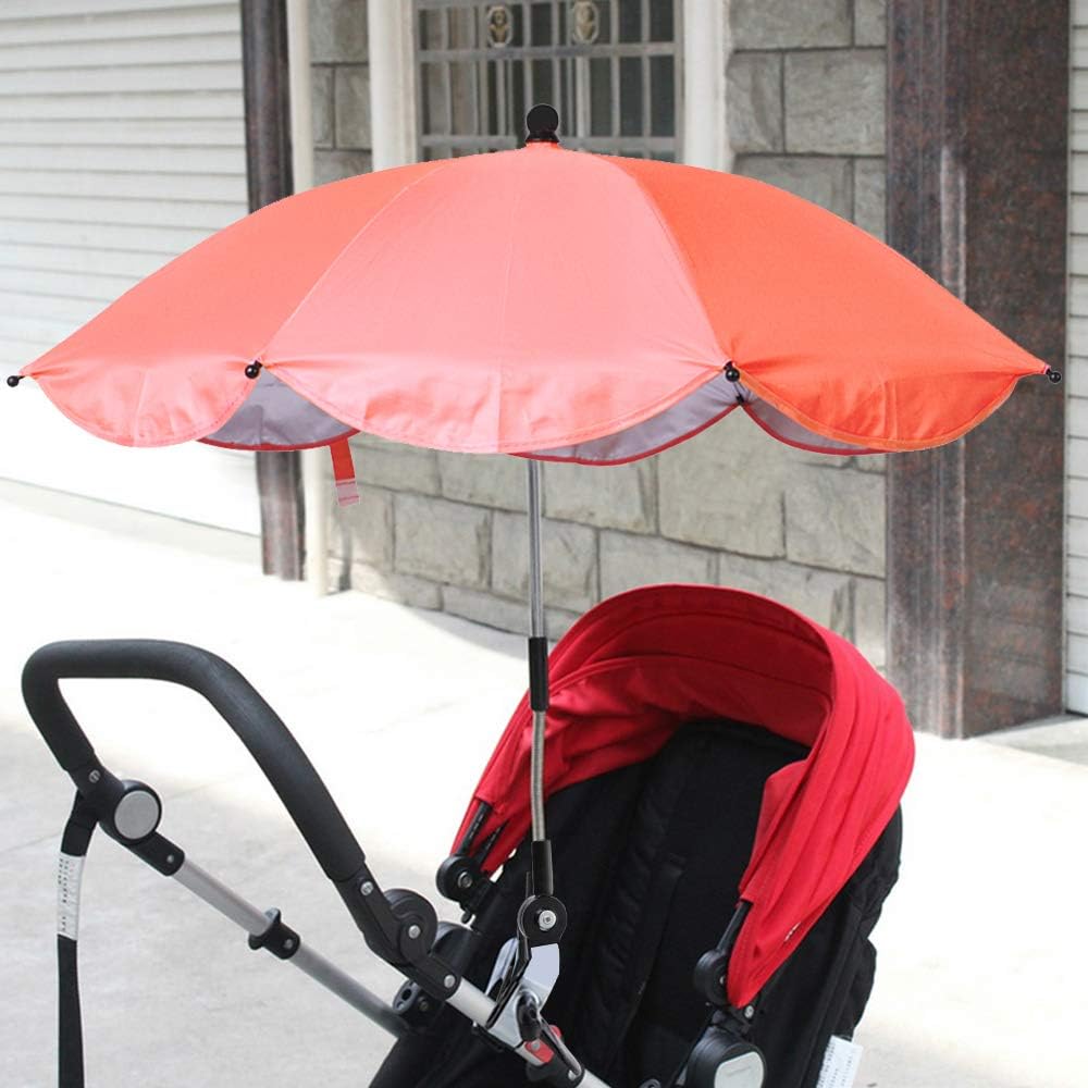 Parapluie Landau Auvent Avec Support Amovible Ombrelle Poussette Universelle Anti Uv Parasol Bebe Confort Noir Accessoires De Poussettes Gfk Pare Soleils Et Ombrelles