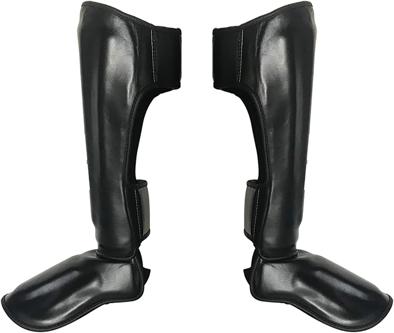 Boxing Training & MMA Fighting Approved by SMMAF Maya Hide Leather Muay Thai Instep Leg Protective Gear Great Protector Pads for Martial Arts, Sparring, Kickboxing, BJJ, Karate : Sports & Outdoors