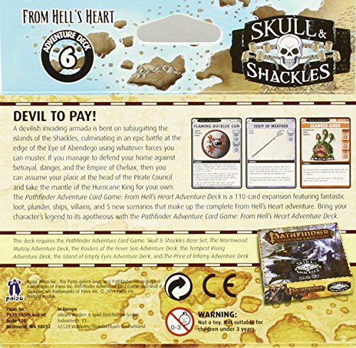 Pathfinder Adventure Card Game: Skull & Shackles Adventure Deck 6 - From Hell's Heart