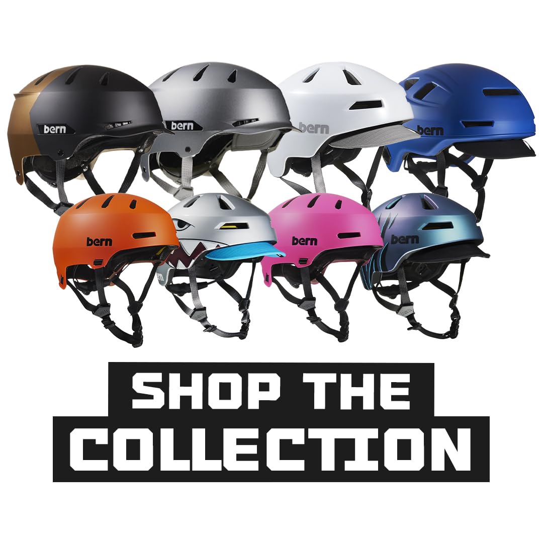 Bern Nino Bike Helmet for Kids, Ages 3-12, Flip Visor, Adjustable fit, Lightweight, CPSC Safety Certified