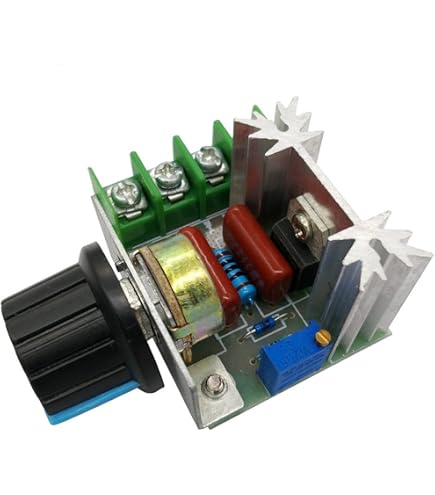 Amazon.com: VXCICC AC Motor Variable Speed Controller & Fan Controller with  Rheostat, Variable Voltage Regulator for Electric Motors : Industrial &  Scientific