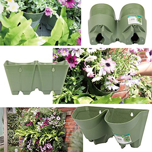 Vertical & Wall Planters Garden SELF Watering Hangers With Pots Each Mounted 2 6936863042557 eBay