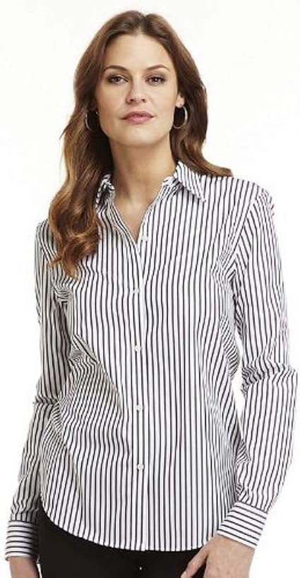 women's button down shirts no iron