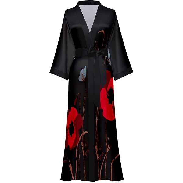 Bata Kimono De Seda Para Boda