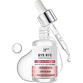 IT Cosmetics Bye Bye Breakout Acne Treatment Face Serum -With 2% Salicylic Acid & 3% Lactic Acid - Helps Reduce Pimples in 3 Days & Fades Look of Post-Acne Marks in 8 Weeks - 1 Fl. Oz