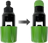 QRJ Kitchen Tap Hose Connector Green ABS 11x5.5x5.5cm Universal view 4