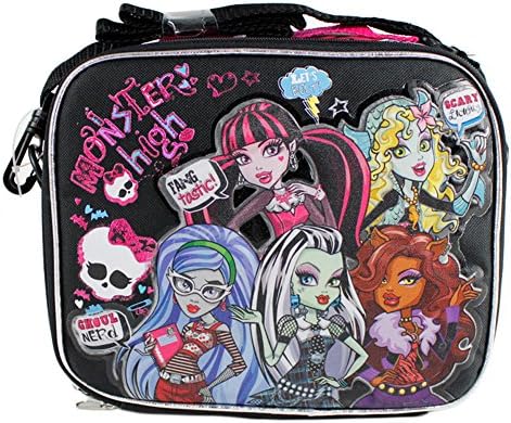 Lunch Bag - Monster High - Ghoul Nerd Scarylicious