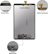 NB+ LCD Touch Screen for Samsung Galaxy Tab A 10.5 SM-T590 SM-T595 2018 Black view 4