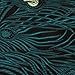 Eyeglass Pouch - Silk Brocade (Feather- Teal)