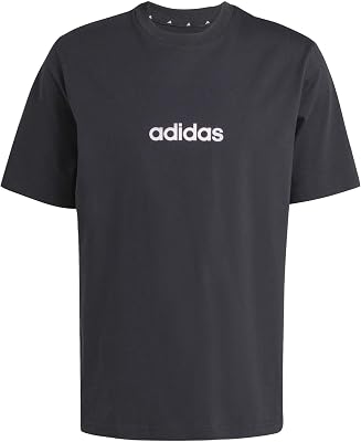 Homme Essentials Linear Single Jersey Shirt, Black/White, S