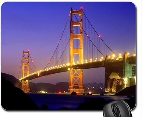 Golden Gate Bridge California Baker Beach San Francisco Mouse Pad Mousepad Bridges Mouse Pad Amazon De Computer Zubehor