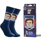 High & Fresh Major League Socks - NHL NEW YORK RANGERS - Hockey Socks for Men & Women, Gifts for All Occasions, Size 7-13