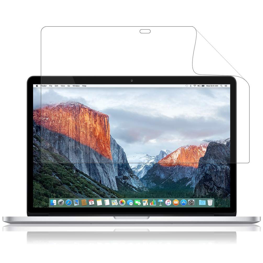 LOE Former MacBook Pro 15 (2015) Protective Film - Beautiful - Ultra Clear Ultra Low Reflection SAR Film (15 Inch Prior to October 2016)