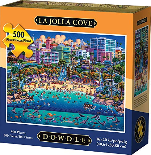Dowdle Jigsaw Puzzle - La Jolla Cove - 500 Piece
