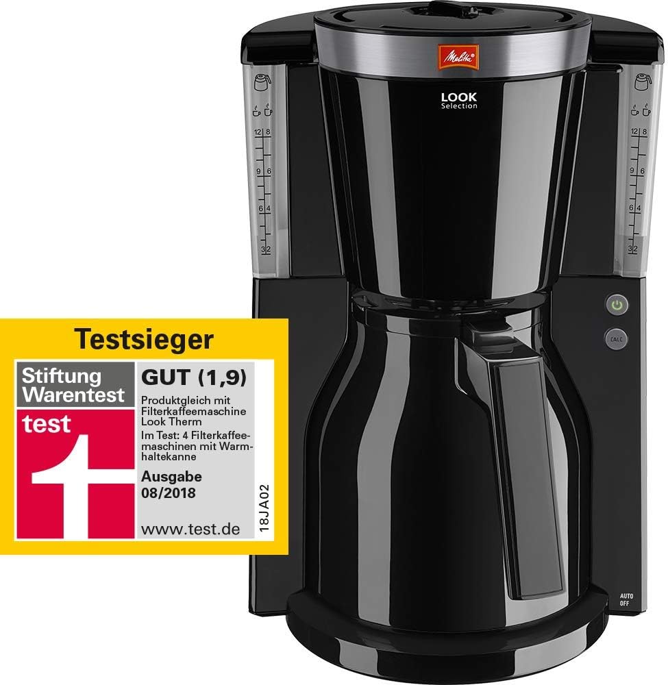 Melitta Look IV Therm Selection, 101112, Filter Coffee Machine with