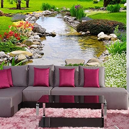 Sykdybz 3D papel tapiz de tela de seda sin fisuras gran mural sala de