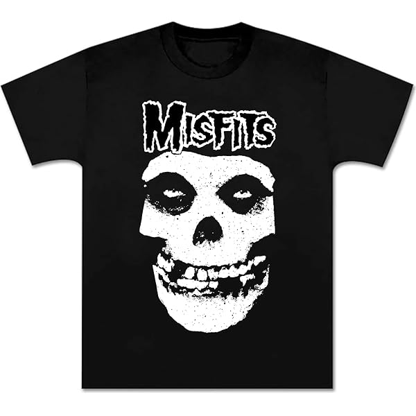 Amazon.com: Misfits Shirt Novelty Skull Crossed Arms for