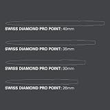 Target Darts Swiss Points Diamond Pro 30mm 3 Pack Gold view 2