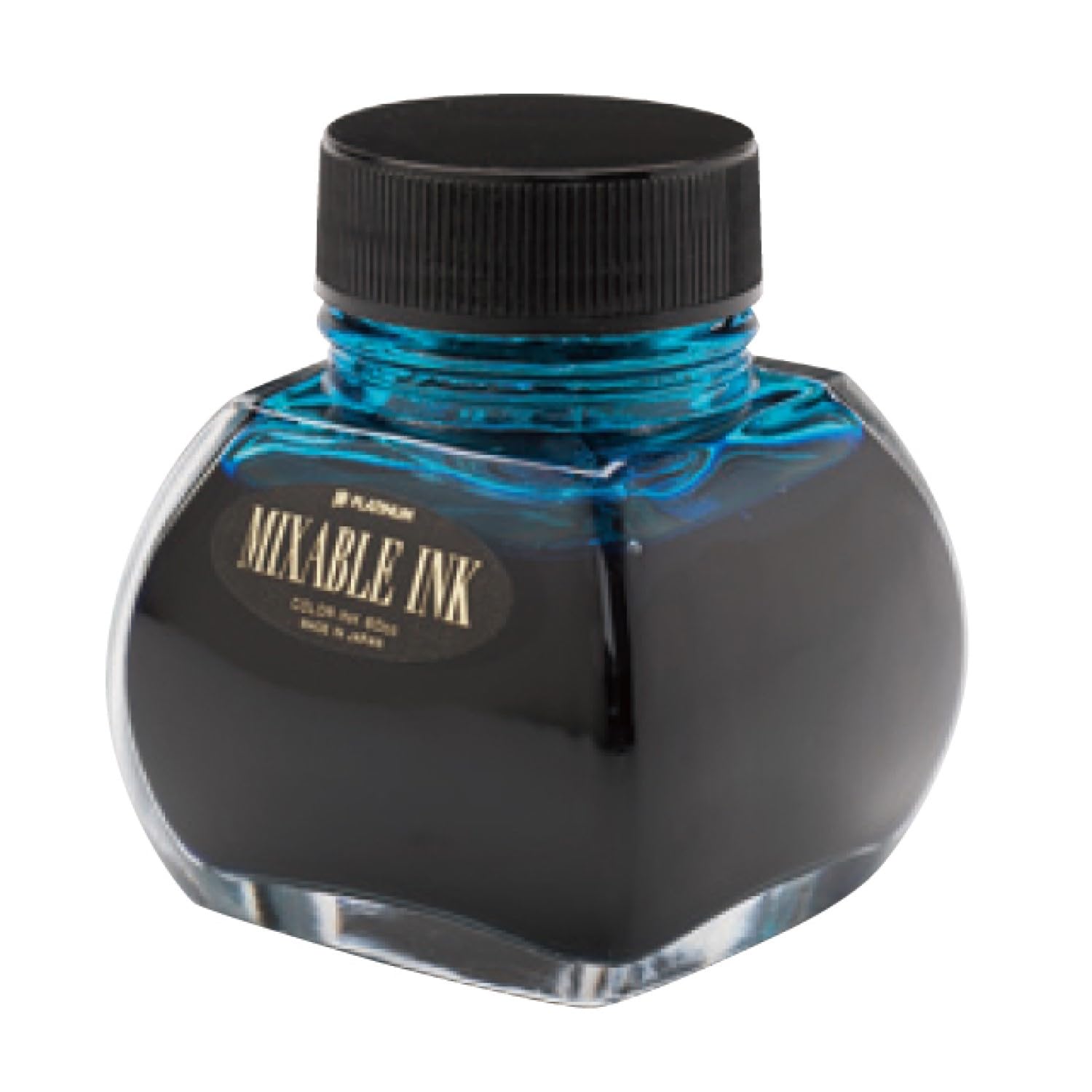 Platinum Mix Free Ink Bottle 60ml QB - Aqua Blue
